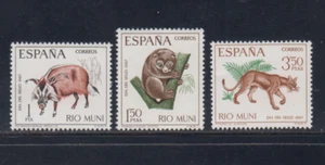 RIO MUNI SPAIN 1967 COMPLETE SET MINT MNH Sc# 67 - 69 ANIMALS - Picture 1 of 1