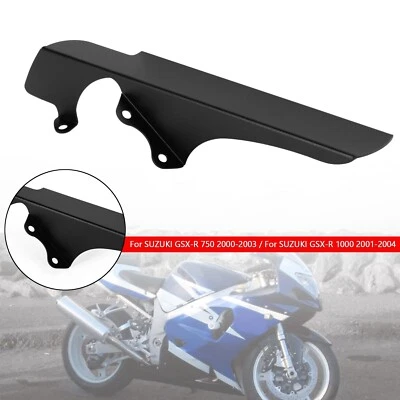 Sprocket Chain Guard Cover For SUZUKI GSXR 1000 GSX-R 750 2000-2003 Black WR Foto 1 de 4