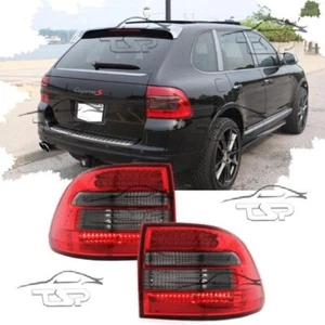 COPPIA FANALI POSTERIORI LED ROSSO SMOKE PER PORSCHE CAYENNE 02-06 9PA NEW - Imagen 1 de 9