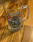 Danmark Denmark Gold Rimmed Beer Glass Mug