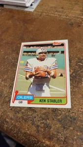 1981 Topps Football Ken Stabler #405 - Picture 1 of 2