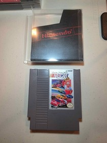 Bill Elliot's Nascar Challenge NES + Dust Sleeve + Protective Outer Case
