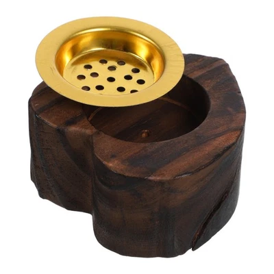  Porta incenso a forma di cuore con bruciatore a cono Porta incenso a cono in - Immagine 1 di 4