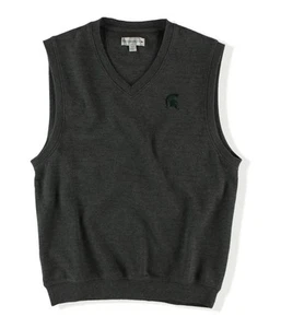 Cutter & Buck Mens V Neck Tank Top, Grey, Small - Picture 1 of 1