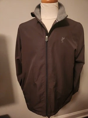 Chaqueta cortavientos Ashworth Weather Systems negra para hombre L Golf Foto 1 de 4