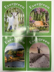 4 x Evergreen Vol. 36 No. 1-4 Spring Summer Autumn Winter 2020 Quarterly £4.50 - Picture 1 of 1