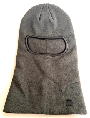 G Star RAW Originals Balaclava Hat, Raw Grey,. One Size BNWT $95 - Image 1 of 4
