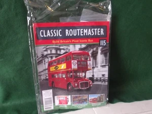 HACHETTE 1/12 BUILD THE CLASSIC ROUTEMASTER BRITAINS MOST ICONIC BUS ISSUE 115 - Imagen 1 de 2
