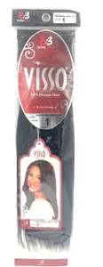 Bobbi Boss Visso Natural Yaky 10" - 100% Cabello Humano - Volumen Extra Remi - Color 1 - Imagen 1 de 5