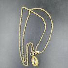 Signed JOAN RIVERS Gold tone Royal Faberge Egg Inspired Pendant Necklace