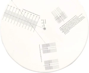 Acryl Plattenspieler Matte Cartridge Alignment Winkelmesser Phonograph Cartridge Alignm - Bild 1 von 12