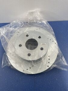 Disc Brake Rotor-Cross-Drilled Slotted FRONT DRIVER SIDE Power Stop AR8750XR NEW