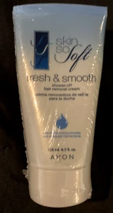 Avon Fresh & Smooth Moisturizing Meadowfoam Body Hair Removal Cream 4.2oz W/ PAD - Picture 1 of 2