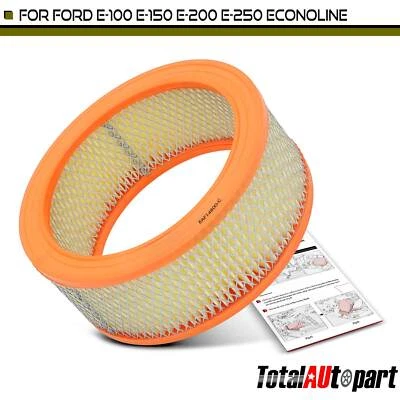 Engine Air Filter for Ford Bronco Custom E-100 Econoline E-150 Econoline Front - Image 1 of 4