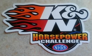 K & N*NHRA Racing Decal Sticker*Rat Rod*Muscle Car*Hot Rod *Dragster*SHIPS FREE* - Picture 1 of 1
