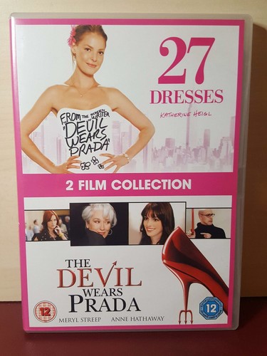 27 Dresses The Devil Wears Prada (DVD 2010 2 Disc Set) (J28)