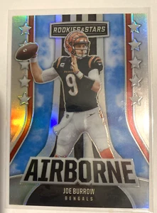 Joe Burrow 2023 Rookie & Stars #AI-7 Airborne Silver Prizm - Bild 1 von 2