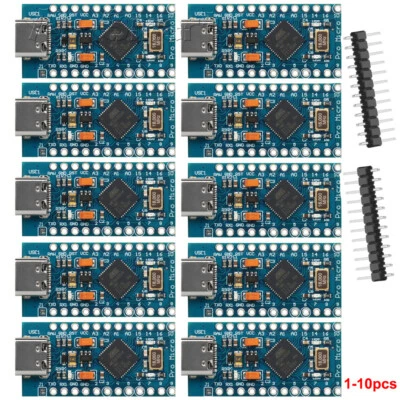 1-10x TYPE-C Pro Micro ATMEGA32U4 DC 5V 16MHz Board For Arduino Replace Pro Mini - Image 1 of 4