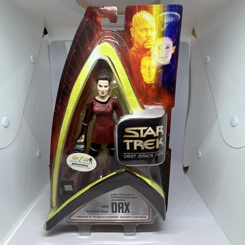 Star Trek Deep Space Nine LCDR Jadzia Dax Action Figure Trials & Tribble-ations Cover