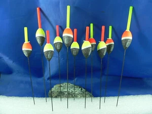 11 Galleggianti LF 3x 1gr 5x 1,5gr 3x 2gr starlight 4,5mm pesca fiume mare G14 - Foto 1 di 1