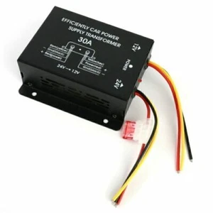 Car Voltage Converter 240W 30A DC 24V to 12V Inverter Truck Step Down Converter - Picture 1 of 9