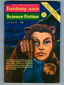 Seltenes August 1969 Magazin für FANTASY & SCIENCE FICTION! Jennings! Lanier! Asimov - Bild 1 von 3