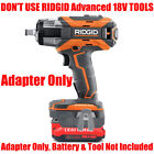 1x adaptateur pour outils sans fil Ridgid 18v pour artisan NEUF 20v V20 batterie Li-Ion