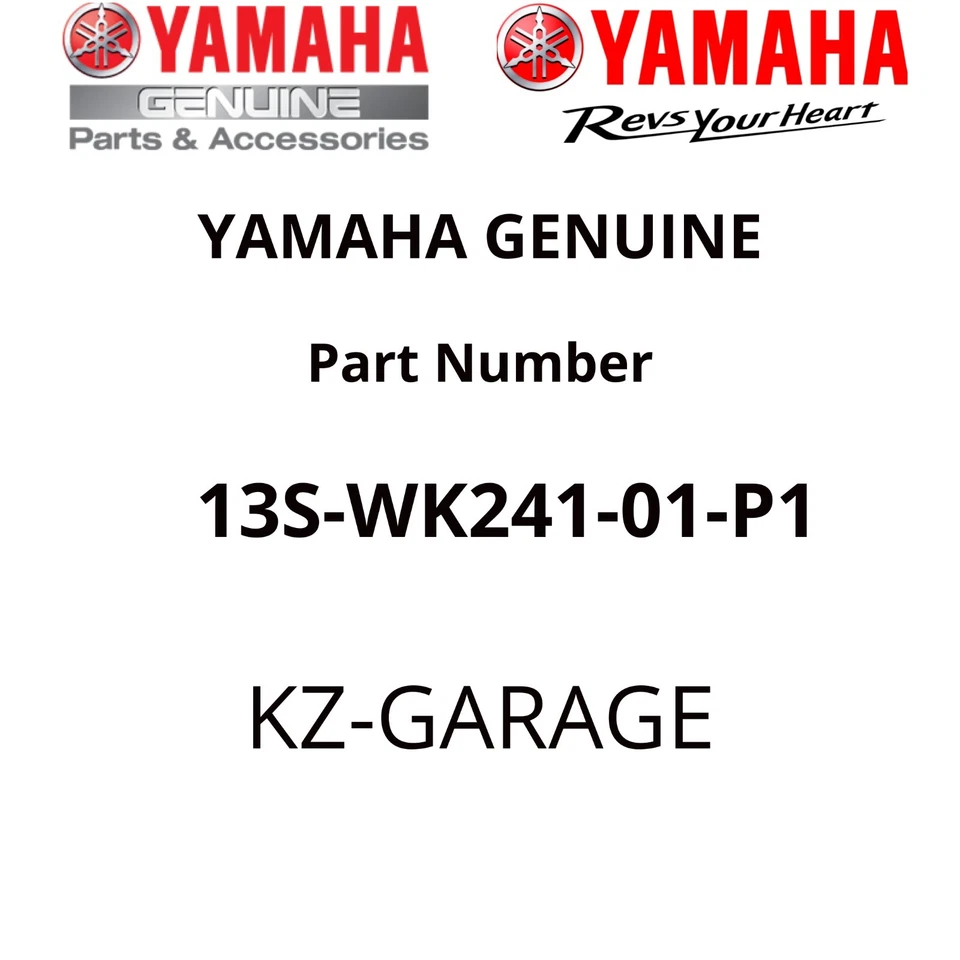 雅马哈正品气体燃料箱蓝色白色鸡尾酒 13S-WK241-01-P1 全新 — 第 1/1 张图片