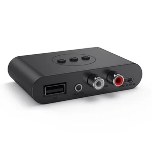 Stereo Music Receiver U Disk RCA 3.5mm AUX NFC Bluetooth-Compatible5.2 for Car - Photo 1/12