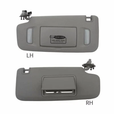 Juego de 2 parasol interior diestro+derecho gris para GM Chevrolet Cruze 2008-2013 piezas OEM Foto 1 de 2