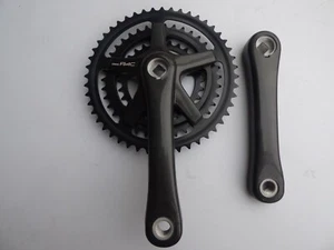 JUEGO DE BIELAS SR SAKAE PAC MTB TRIPLE REMACHADO 48/38/28 - NUEVO DE LOTE ANTIGUO - Imagen 1 de 9