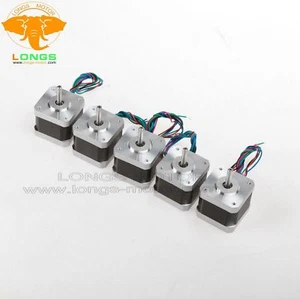 5pcs Stepper Motor Nema17 1.8degree 2.6KG.CM 4wires 0.4A 17HS3404N 3D printer - Picture 1 of 5