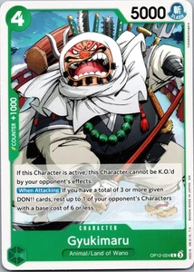 Carte evento Gyukimaru Legacy of the Master uscita OP12-024 NM - Foto 1 di 2