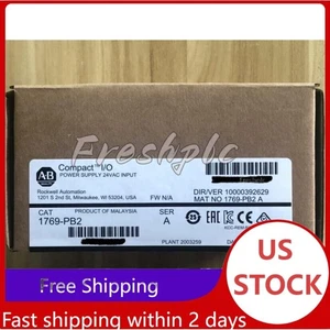 New Sealed AB 1769-PB2 / A CompactLogix DC 2A/0.8A Power Supply US Free Tax - Picture 1 of 4