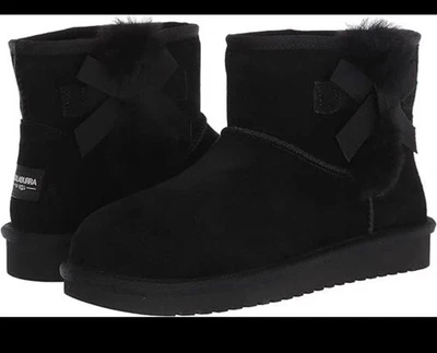 Mini bota Victoria para mujer Koolaburra by UGG 1114731 con negro Foto 1 de 4