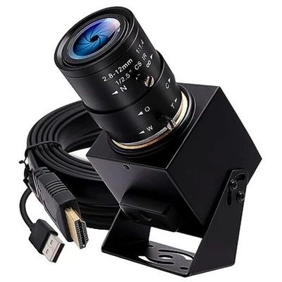 1080P HDMI Camera 4K USB Webcam for Live Streaming 30FPS 2.8-12mm 4X Zoom Lens - image 1 of 4