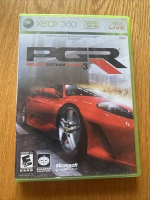 PGR Project Gotham Racing 3 (Microsoft Xbox 360, 2005) CIB Tested And Working - Image 1 of 4