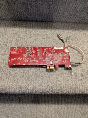 Ceton InfiniTV 4 有线卡电视调谐器 PCIe 带同轴电缆适配器 5101-DTC04IN — 第 1/2 张图片