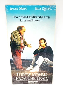Throw Momma From The Train-Danny DeVito/Billy Crystal 1988 Sealed VHS Video Tape - Picture 1 of 2