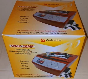 SNaP-20 MP - Slides Negatives & Photos Digital Converter New In Open Box - Picture 1 of 5