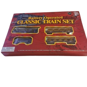 CLASSIC TRAIN SET BATTERY OPERATED NIB - Picture 1 of 2