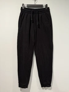 H&M Sweatpants Joggers Womens XS Black Travel Lounge Cotton Comfort Stretch - Picture 1 of 7
