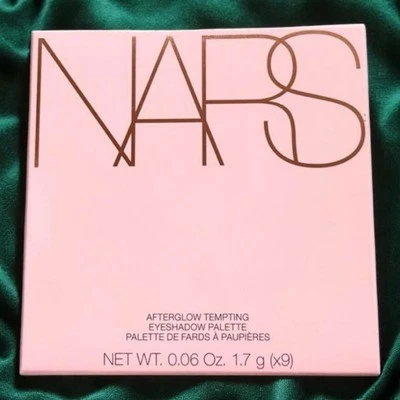NARS Afterglow Tempting 9Color Pink Eyeshadow Palette Limited Matte Shimmer - Image 1 of 2