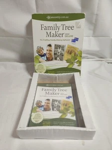Family Tree Maker Deluxe Software Ancestry.com 2012 Windows XP, Vista, 7 Sealed - Picture 1 of 4