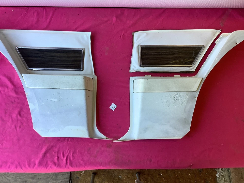 1976 Pontiac Grand Prix Lower Rear Interior Panels. Original - Image 1 of 4