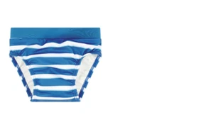 STEIFF Schwimmwindel/ Badewindel , blau gestreift gr. 68-86 - Bild 1 von 1