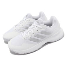 adidas GameCourt 2 W White Silver Women Tennis Shoes Sneakers HQ8476
