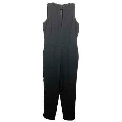 Mono Bebe para mujer talla 10 negro bolsillos con ojo de cerradura sin mangas cremallera Foto 1 de 4