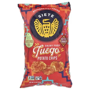 Potato Chips, Fuego , 5.5 Oz (156 g) - Picture 1 of 2