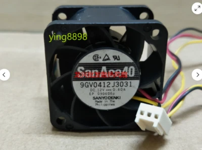 For San Ace 40 4028 12V 0.60A 4CM 4028 Server Chassis Fan 9GV0412J3031 kw - Image 1 of 4